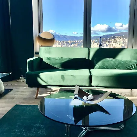 Апартаменты Penthouse With Spectacular Sea And Views Генуя