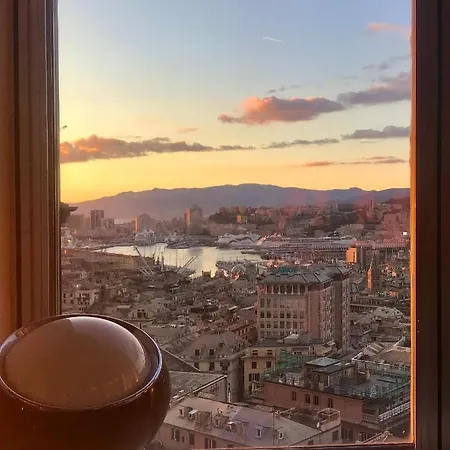 Penthouse With Spectacular Sea And Views Apartment Genoa